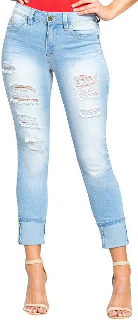 ymi mid rise skinny jeans