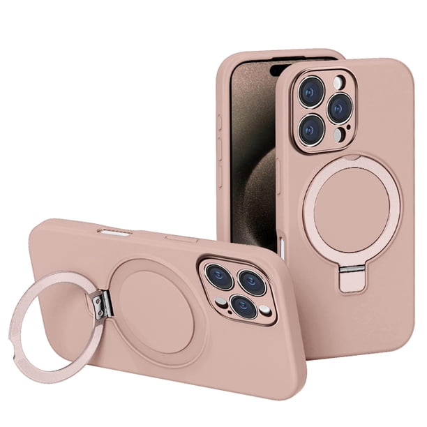 Funda ZERODAMAGE Sahara para iPhone 16 Pro Max de silicona color Rosa