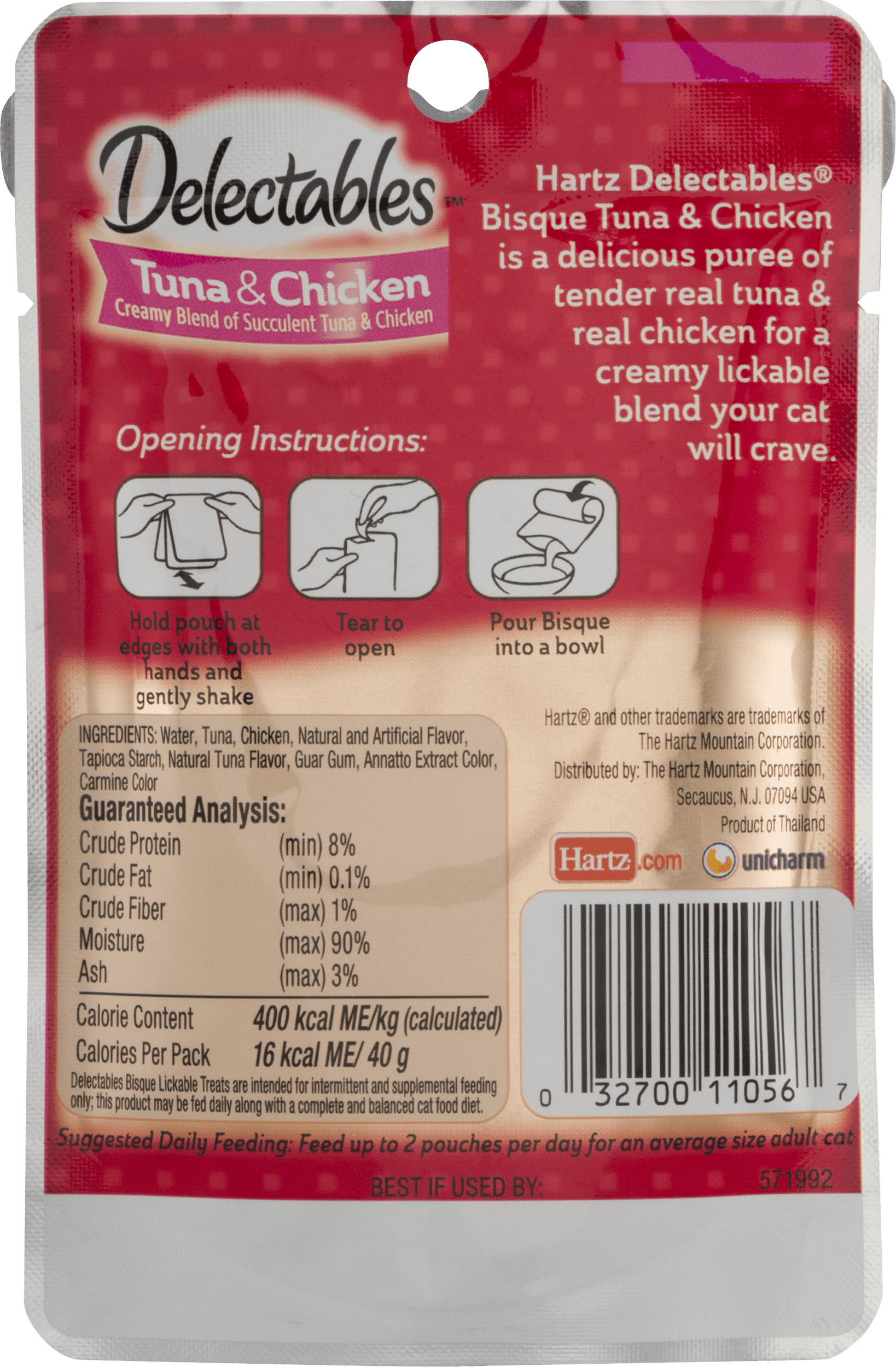 (12 pack) Delectables Lickable Cat Treats - Bisque Tuna & Chicken, 1.4 Oz.