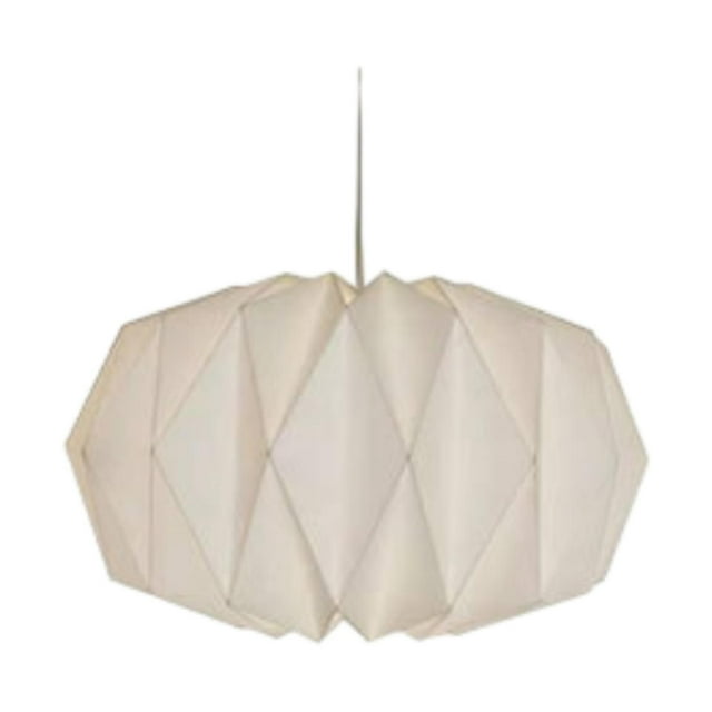 Pantalla de lámpara de origami de papel Pantalla de lámpara colgante de papel Cubierta de linterna de techo Reemplazo Estilo D
