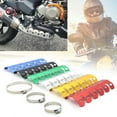 thumbnail image 2 of Sinyiin Universal Motorcycle Exhaust Heat Shield Pipe Protector Guard Muffler, 2 of 17