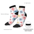 thumbnail image 6 of Pofeuu Bright Colorful Fireworks Print 30cm Socks, Adult Running Hiking Socks for Youth and Adult, 6 of 7