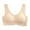 A, variant on Women's Floral Lace Bra Plus Size Firm Hold Non Wired Non Padded Full Coverage（Blue,L)