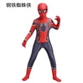 thumbnail image 1 of Disney-disfraz de Spiderman para adultos y niños, traje de Halloween, rojo, negro, Spandex, 3D Fivean unisex, 1 of 2