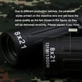 thumbnail image 2 of Ygjytge 8x21 Mini HD Monocular Zoom 8X Telescopio Nocturna Impermeable Portátil, 2 of 9