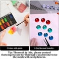 thumbnail image 2 of Paquete de 10 Máscaras de Ojos de Piel, de Plástico, Ojo de PVC, Ideal para Cosplay de Piel y Manualidades con Máscaras., 2 of 5