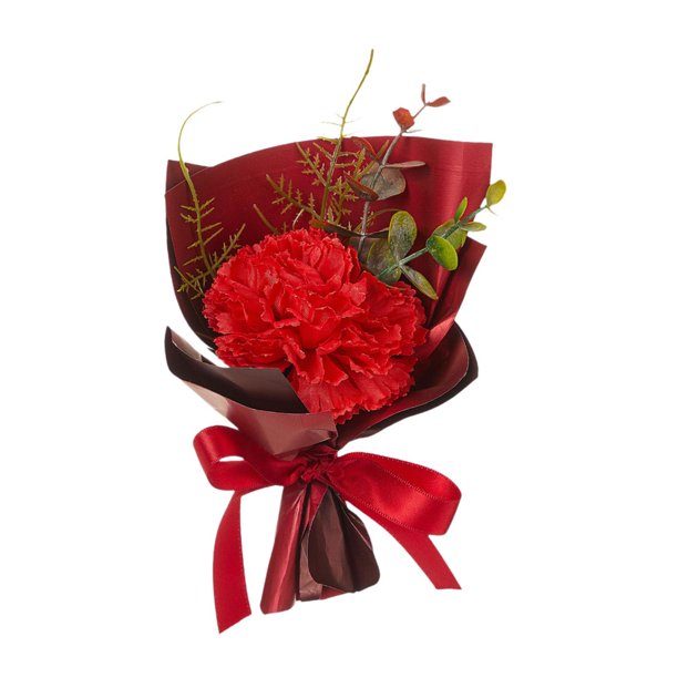 Ramo de novia para lanzar, suministros para ramos, decoraciones rústicas, adornos, bricolaje, boda Rojo