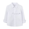 thumbnail image 3 of Tiijoy Toddler Boys Formal Tuxedo Suit Long Sleeve Shirt Vest Pants Bow-Tie Outfits, Sizes 2-3, 3 of 4