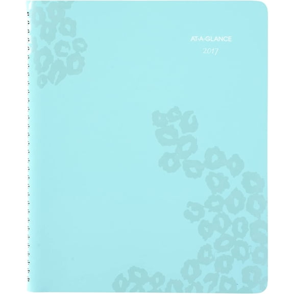 AT-A-GLANCE Weekly / Monthly Planner / Appointment Book 2017, 8-1/2 x 11", Professional, Wild Washes (523-905) Large 2017
