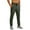 Army Green, variant on Mens Joggers Men's Sweatpants Men's Sports Pants Quick Drying Loose Spring And Summer Running Casual Pants Solid Color Zipper Pockets Casual Pants