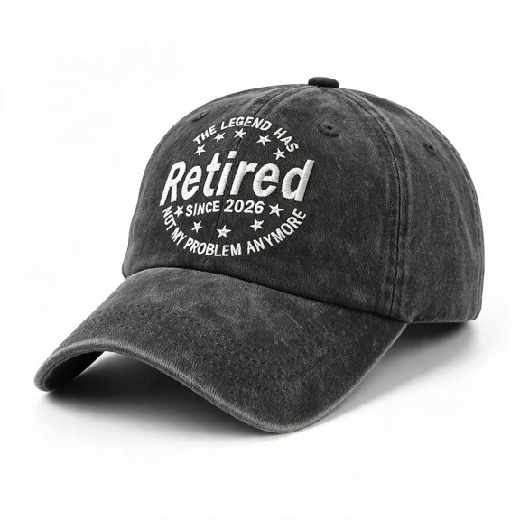 LiuXxxx Embroidery Baseball Cap Washed Outdoor Sports Hat Adjustable Unisex Headwear Denim Trucker Dad Visor Sun Dark Gray