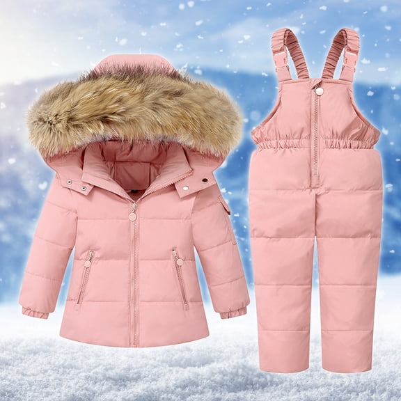 piuwrlz Baby Long Sleeve Outerwear Jacket for Toddler Boys Girls Coats Fashionable Plush Pink Size 2 Years
