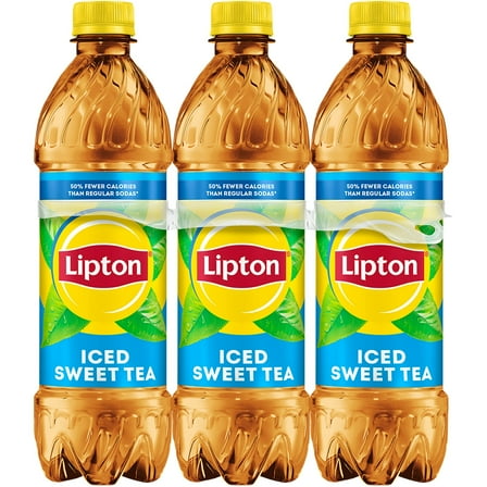Lipton Iced Tea Sweet Tea 16.9 Fluid Ounce, 6 Count