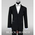 thumbnail image 4 of Black N Bianco Boy's Modern Tuxedo Dresswear Set, 4 of 5