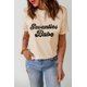 thumbnail image 3 of ABPHQTO Camiseta caqui de manga corta con cuello redondo para mujer Seventies Babe, 3 of 5