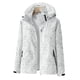 thumbnail image 3 of Abrigo de mujer al aire libre con estampado de hojas cortavientos impermeable para mujer elegante chaqueta con capucha con bolsillos con cremallera para actividades al aire libre, 3 of 5
