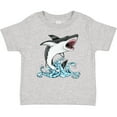thumbnail image 3 of Inktastic Great White Shark Jumping Boys or Girls Baby T-Shirt, 3 of 5