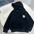 thumbnail image 3 of Eltusu Boys Hoodies, Long Sleeve Pullover Loose Casual Boys Sweatshirts Black Size 9-10 T, 3 of 5