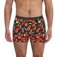 thumbnail image 4 of Wukai Tomatoes Print Men’s Underwear Breathable Boxer Briefs,&nbsp;Moisture Wicking & Breathable-X-Large, 4 of 7