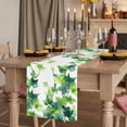 thumbnail image 2 of Table Runners 72 Inches Long Dress Scarves, Country Leaves Farmhouse Kitchen/Dining Table Runner, Coffee Tablerunners, Watercolor Green Leaf Branches Vine Botanical 13x72 Inch, 2 of 9