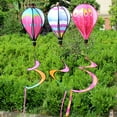 thumbnail image 5 of Hot Air Balloon Wind Spinner Rainbow Pinwheel Windsocks Spiral Windmill for Outdoor Garden Yard Lawn Decoration Gift, 5 of 20