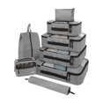 thumbnail image 1 of Hyasfey 8Pcs Packing Cubes Luggage Organizer Bags Set Large Capacity Zipper Closure Clothes Storage Bags Travel Accessories, 1 of 7