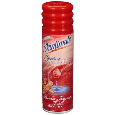 Skintimate Women's Moisturizing Shave Gel, Strawberry Tangerine Twist Scent, All Skin Types, 7 oz