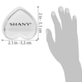 thumbnail image 4 of Esponja de silicona en forma de corazón SHANY Stay Jelly para maquillaje, 4 of 5