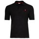 thumbnail image 1 of U.S. POLO ASSN. Polo de hombre - Piquet, logotipo bordado, algodón elástico Negro 2XL (XX-Large), 1 of 3