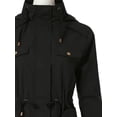 thumbnail image 5 of MixMatchy Women's Lightweight Anorak Utility Hoodie Jacket, 5 of 6