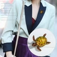 thumbnail image 5 of DUHGBNE Fashion Floral Brooch Pin Gold Plated Flower And Bee/Sea Turtle Decorative Garment Dress Jewelry For Women Party Accessory Brooches Pin, 5 of 9