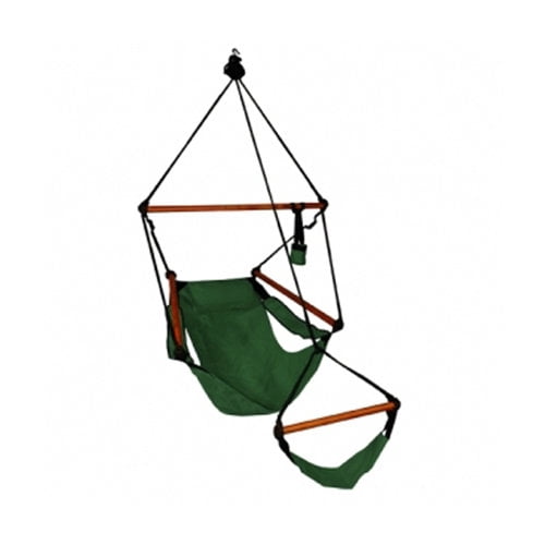 KingsPond 10002-KP Hammaka Hammocks Original Hanging Air Chair In Hunter Green