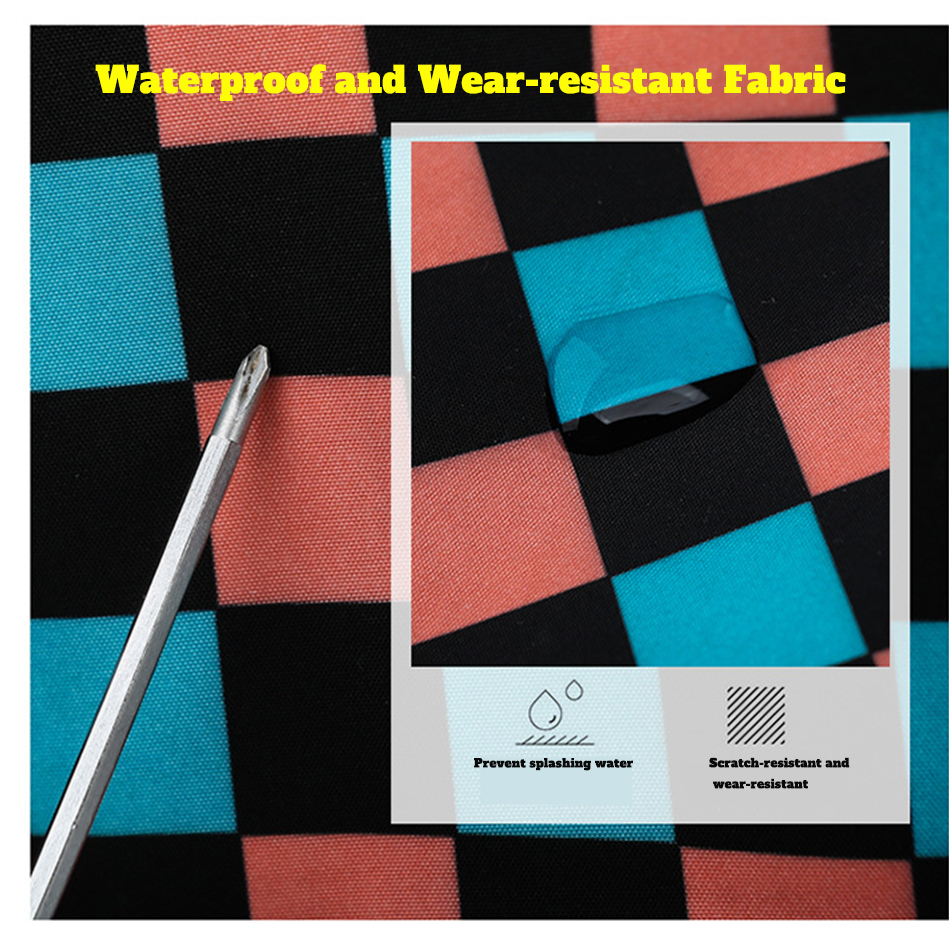 Colorful Checkered Luggage Bag Plaid Gym Sport Bags For Travel Duffel Tote Overnight Weekend Purse