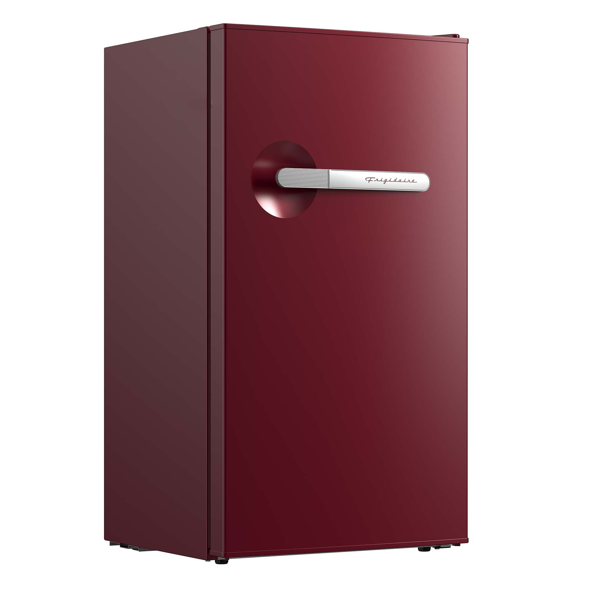 Frigidaire 3.2 Cu. ft. Retro Compact Refrigerator, Mini Fridge with Chiller Compartment, Merlot
