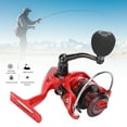 thumbnail image 3 of Reel, 13+1BB 14 Bearings InterchangeableReel Left Right Rocker Arm EVA Handle Line Block for Sea Area, River, Pond, Reservoir, 3 of 8