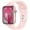 Pink, Light Pink, variant on Restored Apple Watch Series 9 GPS 45mm Midnight Aluminum Case with Midnight Sport Band - M/L - (Refurbished)