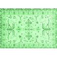 thumbnail image 1 of Ahgly Company Indoor Rectangle Oriental Emerald Green Traditional Area Rugs, 5' x 8', 1 of 4