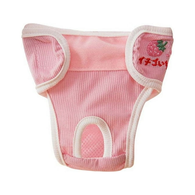 TIMIFIS Dog Diapers Female Dog Physiological Pants Teddy Menstrual Pants Dog Toilet Diapers Anti-harassment Estrus Pet Aunt Pants Female Dog Diapers WashableFall
