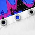 thumbnail image 3 of Erosebridal Video Game Curtains for Living Room,Gamepads Gamer Blackout Curtains Set of 2 (38x45),Abstract Geometric Curtains and Drapes (38x45),Neon Room Decoration, 3 of 6