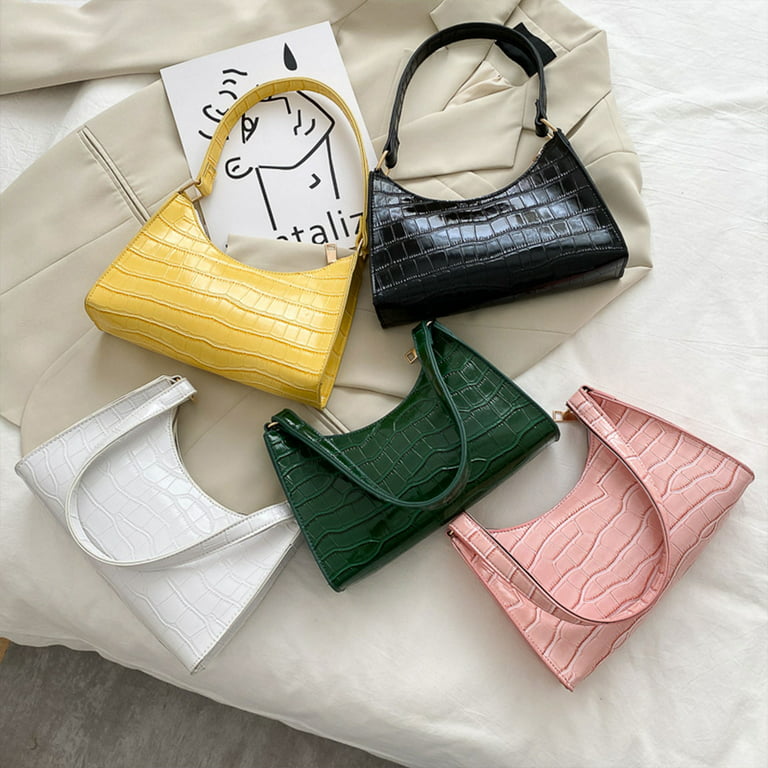  Women Shoulder Bag Clutch Purse Underarm Handbag Satchel Zipper Tote  Bag Purse : Clothing, Shoes & Jewelry