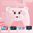 thumbnail image 4 of Pokémon Sword Game Disc and Upgraded Wireless Switch Pro Controller for Nintendo Switch/OLED/Lite Pink, with Headphones Jack, Programmable, Turbo, Wakeup, 4 of 10