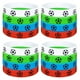 thumbnail image 1 of 16 pulseras elásticas de silicona para fútbol, accesorio para fútbol., 1 of 7
