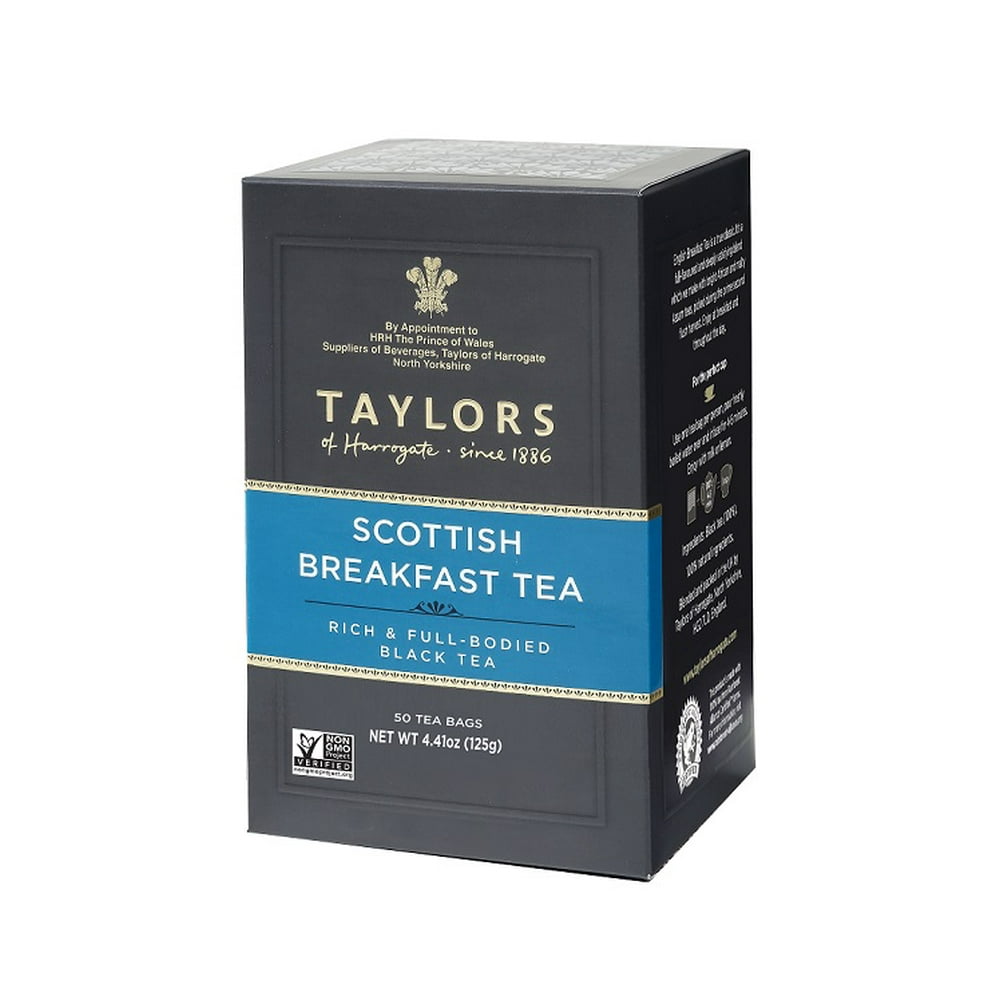 Taylors of Harrogate Scottish Breakfast Tea Bags, 50 count, 4.41 oz