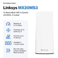 thumbnail image 2 of Enrutador WiFi 6 Linksys Atlas MX20MS3 Home Mesh System, paquete de 3, 2 of 5