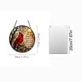 thumbnail image 4 of Stained Glass Window Hanging 7.87 Inch Heart Shaped Stained Glass Suncatcher Window Decorations Home Decorations, 4 of 5