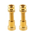 thumbnail image 2 of BAOSITY 2 Set Bike Stem Bolts Nuts , Stem Bolts Nuts Premium Riser Screws, Metal Accessories Parts for Road Bikes 23mmx8mm Gold, 2 of 8