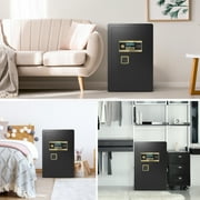 Riflevault 3 Cub Fireproof Safe with LCD Screen and Hidden Password Function, Large Safe with Fireproof Bag