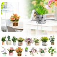 thumbnail image 4 of BinKFF Fake Plants Small, Ball Flower for Bathroom Shelf Decor, Decorative Plants for Home Living Room Office Bedroom Table Tray Shelve Farmhouse Decor Indoor, 4 of 8