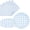 blue, variant on 40 Pcs 7inch Green Gingham Paper Plates & Napkins Disposable Happy Birthday Party Supplies Cake Dessert Tableware Set for 20 Guests