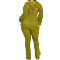 thumbnail image 2 of Women Plus Size 2 Piece Shrug Bodycon Jumpsuit, 2 of 2